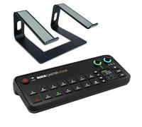Rode Rodecaster Video Consola para producción de audio y vídeo con soporte para portátil keepdrum, color negro