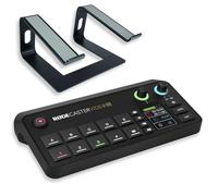 Rode Rodecaster Video S - Consola para producción de audio y vídeo con soporte para portátil keepdrum BK