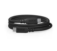 RØDE Cable SC27 USB-C a USB-C SuperSpeed para transferencia de datos rápida de hasta 5 Gbps y suministro de energía de 60W (2m, negro)