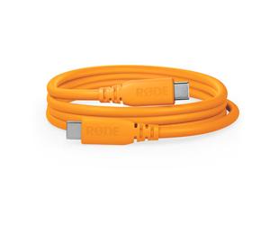 RODE SC27 2m SuperSpeed USB-C to USB-C Cable, Orange