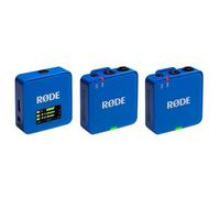 Rode Sistema de micrófono digital inalámbrico GO (Gen. 3), 2 canales, inalámbrico Cobalto