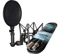 Rode SM6 - Araña para micrófono (protección pop, cable de micrófono Keepdrum 6 m)