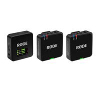 Rode Wireless GO (Gen 3) Sistema de Micrófono Inalámbrico Compacto para Cámaras y Móviles Negro