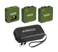 Rode Wireless GO Gen 3 - Sistema inalámbrico de micrófono de 2 canales con funda blanda Keepdrum