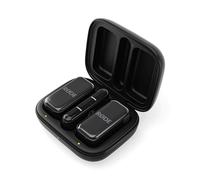 RØDE Wireless Micro - Micrófono inalámbrico Compacto, Dos micrófonos con Estuche de Carga para la creación de Contenido en Smartphone - USB-C, Negro