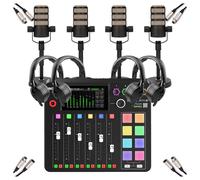Rodecaster Pro II Quad Bundle with NTH-50 Headphones