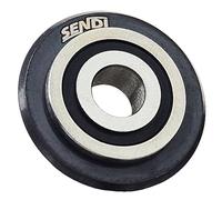 Rodel de corte profesional Ø22×6×6 mm SENDI para cortadora PRO CUTTER 1200 - rueda de carburo para azulejos, gres porcelánico y vidrio, material carburo de tungsteno