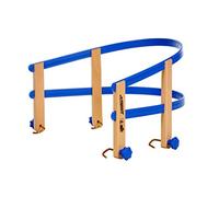 rodel-rudi Vt-Sport Plastiklehne - Accesorio para Trineo (Respaldo), Color Beige/Azul, Talla Talla única