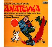 RODENSKY, SHMUEL / ANATEVKA / DEUTSCHE ORIGINALAUFNAHME / DER WELTERFOLG DES MUSICALS "Fiddler on the Roof" IN DEUTSCHER PREMIERENBESETZUNG MIT Shmuel Rodensky / Bildhülle mit ORIGINAL 52 seitiger Programmbeilage des "THEATER DES WESTENS" Berlin Spielzeit 1968/69 der Karl-Heinz-Stracke-Produktion / 1968 / DECCA # SLK 16533-P / Deutsche Pressung / 12" Vinyl Langspiel Schallplatte