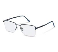 Rodenstock R7152 Gafas, Dark Blue, 57 para Hombre