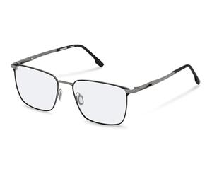 Rodenstock, MARCO DE GAFAS, R7153, BLACK, DARK GREY, 56/17/145