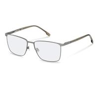 Rodenstock - Monturas de gafas de prescripción R7146 - Gris, Oliva - Hombre, Grey, Olive, 56