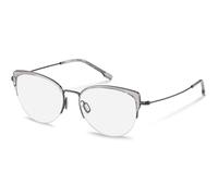 Rodenstock R7139-a-5218-140-0000-e57 Prescription Eyewear Frames, Gris Claro, Gris Oscuro, 54 Mujeres