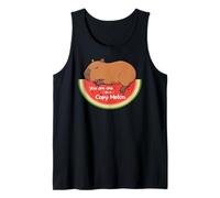 Rodents Summer Fruits One in a Melon Capybara Camiseta sin Mangas
