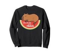 Rodents Summer Fruits One in a Melon Capybara Sudadera