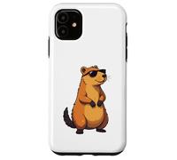 Rodents, Wild Animal Lovely Cute Capybara Carcasa para iPhone 11