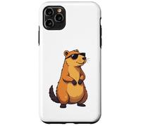 Rodents, Wild Animal Lovely Cute Capybara Carcasa para iPhone 11 Pro MAX
