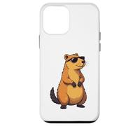 Rodents, Wild Animal Lovely Cute Capybara Carcasa para iPhone 12 Mini