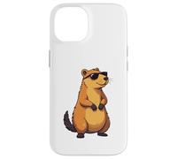 Rodents, Wild Animal Lovely Cute Capybara Carcasa para iPhone 14