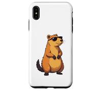 Rodents, Wild Animal Lovely Cute Capybara Carcasa para iPhone XS MAX