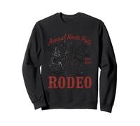 Rodeo Anual del Polo Norte 25 de diciembre Cowboy Santa Sudadera