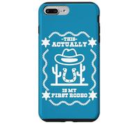 Rodeo Bull Rider Este es Realmente mi Primer Rodeo Cowboys Carcasa para iPhone 7 Plus/8 Plus