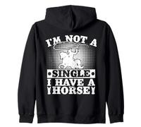 Rodeo Horse Riding Not A Single Have A Horse Cowboy Sudadera con Capucha