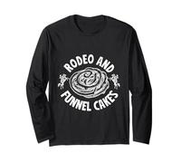 Rodeo Horse Riding Rodeo & Funnel Cakes Cowboy Manga Larga
