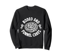 Rodeo Horse Riding Rodeo & Funnel Cakes Cowboy Sudadera