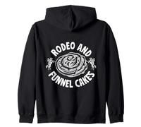 Rodeo Horse Riding Rodeo & Funnel Cakes Cowboy Sudadera con Capucha