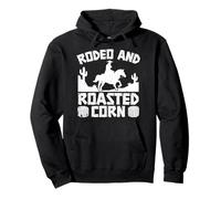 Rodeo Horse Riding Rodeo & Roasted Corn Cowboy Sudadera con Capucha