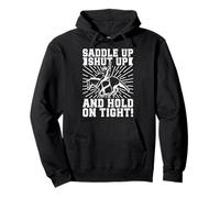 Rodeo Horse Riding Saddle Up Shut Up Cowboy Sudadera con Capucha