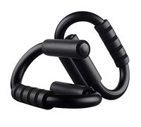 Roderek - 1 par de barras de acero tipo S para flexiones, brazo, pecho, musculatura y espalda con agarre acolchado de espuma para el hogar y yoga