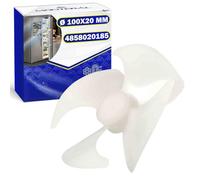 Rodete Ventilador Ø100x20mm Frigorífico Congelador 4858020185 para Beko