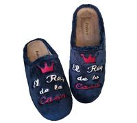 Rodevil Zapatillas casa hombre cómodas pelo largo Rey de la Casa - Hechas en España (41)