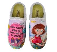 Rodevil Zapatillas casa para: mujer Modelo Juzgar frases - Frabricación española plantilla extraíble (40)
