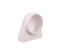Rodilla de conexión 90 uds 60x204mm fi 150mm blanco KP204-23/150