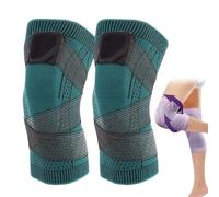 Rodilla Manga De Compresión,Mejor Rodillera, Rodilla Manga, Rodilla Manga De Compresión Para Mujeres Y Hombres,Rodilla Manga De Apoyo (Verde,L)
