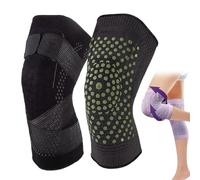 Rodilla Manga De Compresión,Mejor Rodillera, Rodilla Manga, Rodilla Manga De Compresión Para Mujeres Y Hombres,Rodilla Manga De Apoyo (Artemisa Negro,2XL)