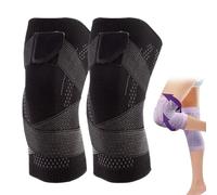 Rodilla Manga De Compresión,Mejor Rodillera, Rodilla Manga, Rodilla Manga De Compresión Para Mujeres Y Hombres,Rodilla Manga De Apoyo (Negro,L)
