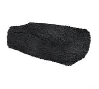 Rodillera antideslizante para patinete con diseño de terciopelo de cordero que mejora la experiencia de conducción (negro)