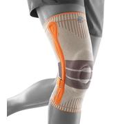 Bauerfeind Rodillera Outdoor Knee Support – Senderismo unisex, merino, correa ajustable, M