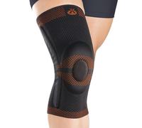 Rodillera cerrada Orliman con cojín de silicona en el lateral. Refuerzo XXL