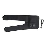 Rodillera con calefacción, rodillera con calefacción alimentada por USB con bolsillo de malla incorporado, almohadilla de compresión multifuncional con 3 niveles de calor para dolor de piernas, bra