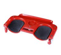 Rodillera con ruedas - Rodillera de ABS resistente con ruedas giratorias y bandeja para herramientas para mecánicos, trabajos de pisos y baldosas, reparación de automóviles mantenimiento del ho