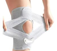 Rodillera con tecnología de compresión y almohadilla antideslizante para atletas entusiastas del fitness, baloncesto, refuerzo de rodilla