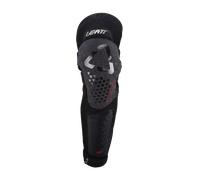 Leatt 3DF 5.0 Evo Ext, protectores de rodilla M male Negro