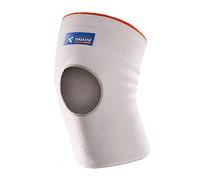 Rodillera de mantenimiento abierta Thuasne Sport - Blanco/Naranja - Talla S