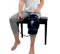 Rodillera de terapia fría con compresión y 2 paquetes de gel de hielo, ideal para aliviar el dolor de rodilla, hinchazón, recuperación de lesiones, meniscos y desgarros, esguinces y mucho más