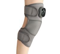 Rodillera Eléctrica | 4 Niveles de Calor Ajustables y 3 Modos de Masaje - Envolvente Calentador Recargable para Rodilla y Codo | Para Hombres Padres Mayores Abuela Abuela Mamá Papá